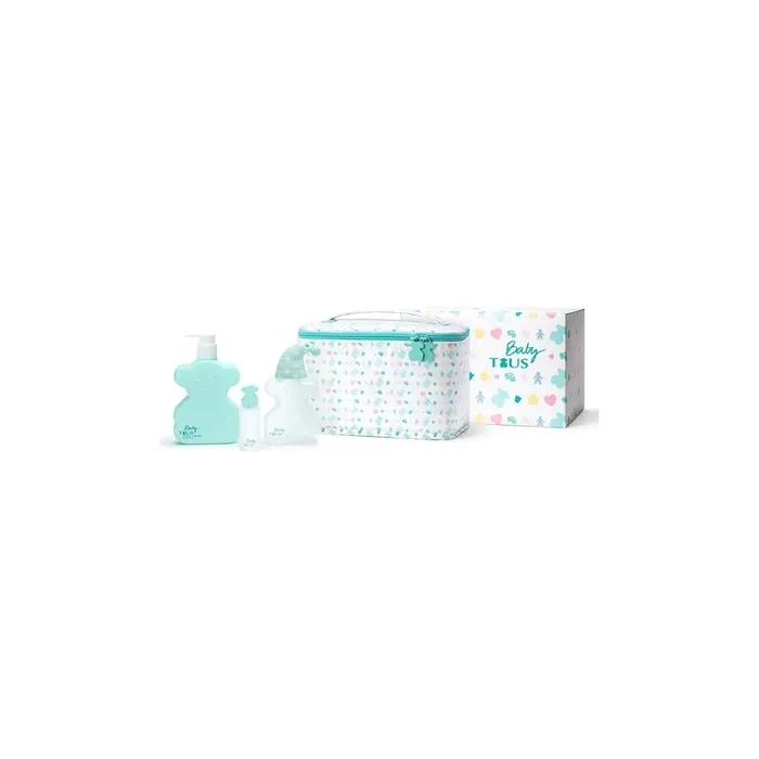 Tous Baby Tous Eau De Cologne Spray 100ml Set 4 Pieces