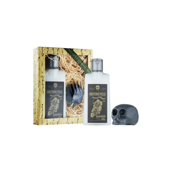 Bohemia Gifts & Cosmetics Motorcycle Vintage Gift Set For Men