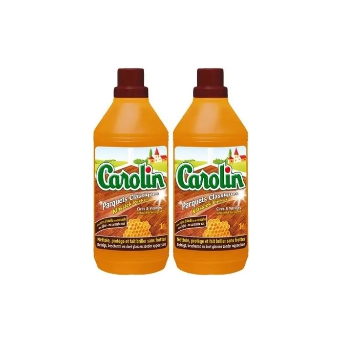 Carolin Parquet Cleaning Agent with Beeswax and Carnauba 1L