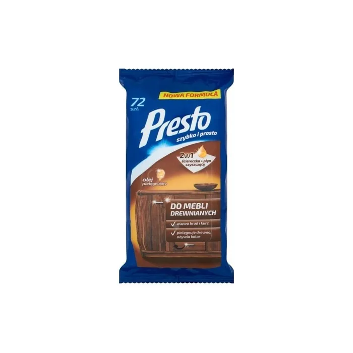 Harper Presto Moist Wipes 72 Pieces For Furniture 12