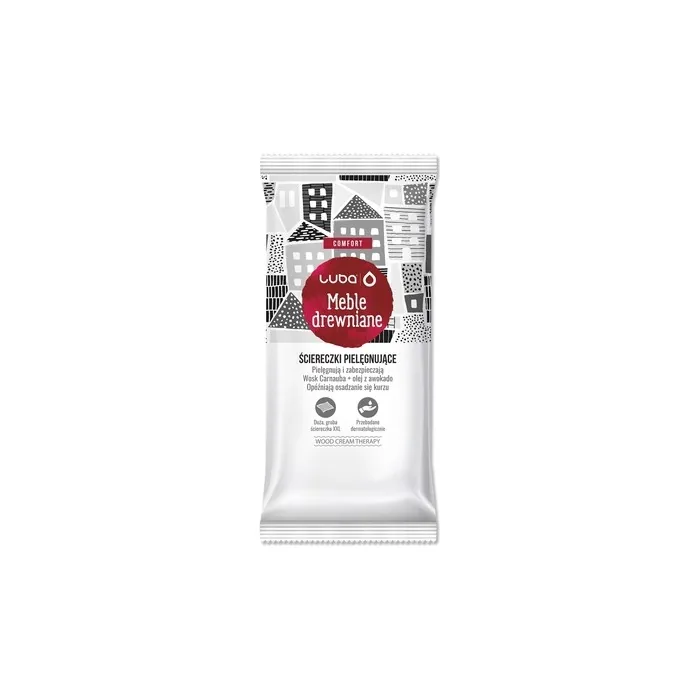 Luba Cleaning Wipes For Wooden Furniture - 32 Pieces