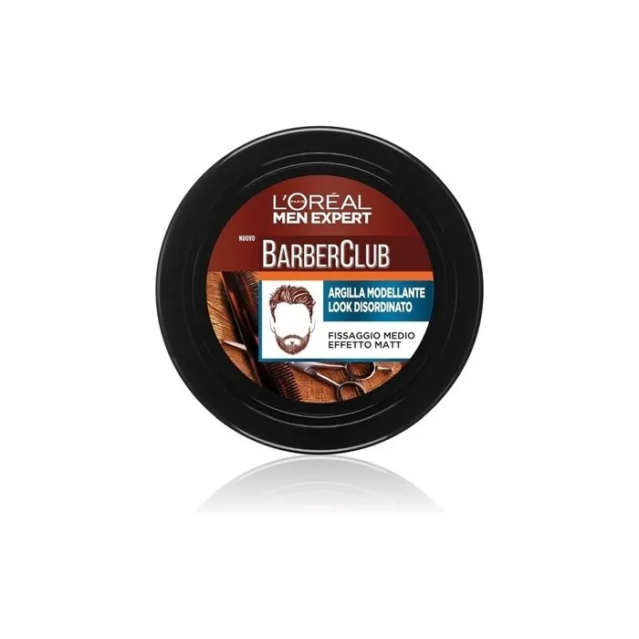 L'Oreal Paris Barber Club Modeling Clay 75 Ml For A Messy Look
