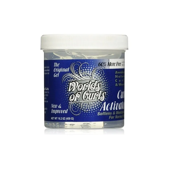 Worlds Of Curls Regular Curl Activator Gel 16.2 Ounce