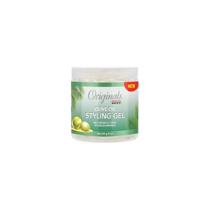 Originals By Africa's Best Olive Oil Styling Gel for Non-Flaky Superior Hold