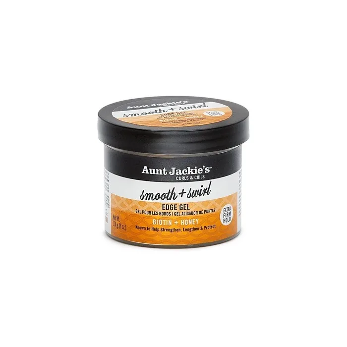 Aunt Jackie's Braid Twist Collection Smooth Swirl Edge Gel With Extra Firm Hold 4oz