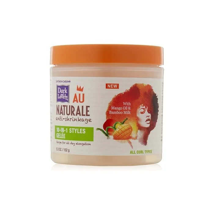 SoftSheen-Carson Dark and Lovely Au Naturale Anti-Shrinkage 10-in-1 Styles Gele 5.3oz