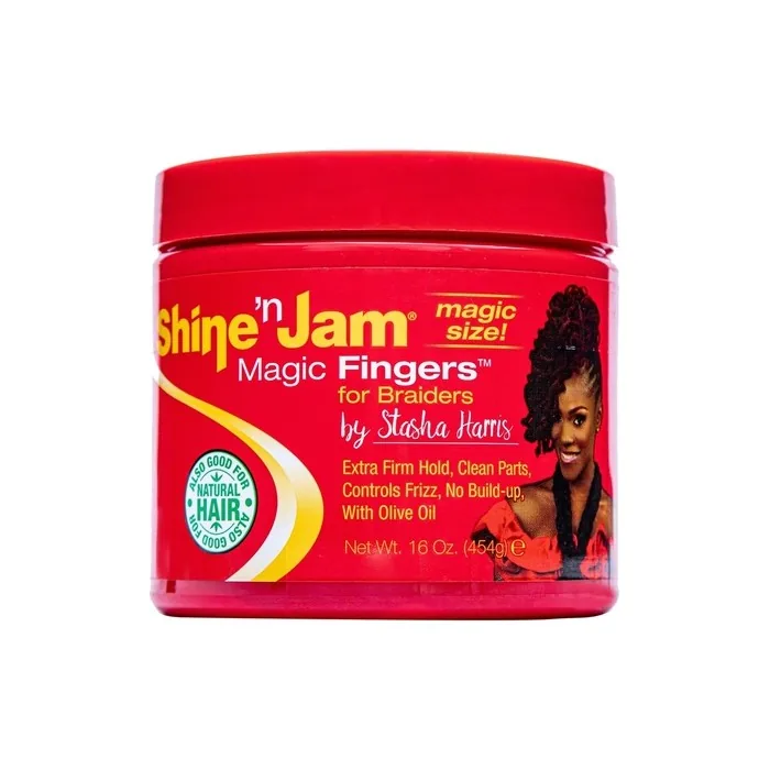Ampro Shine-n-Jam Magic Fingers Gel for Braids 454g
