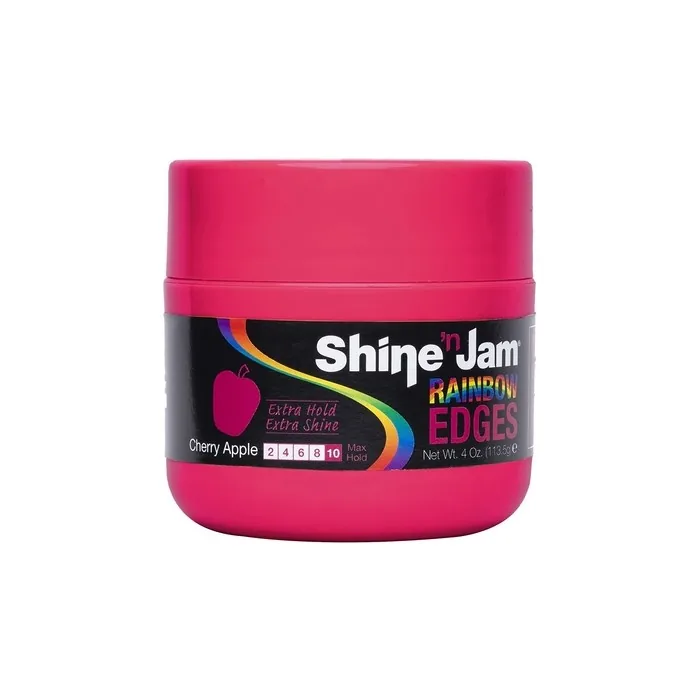 Shine'n Jam Rainbow Edges Cherry Apple 4 fl oz - Pack of 2
