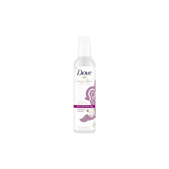 Dove Amplified Textures Shine & Moisture Finishing Gel 8 Fl Oz 236 Ml