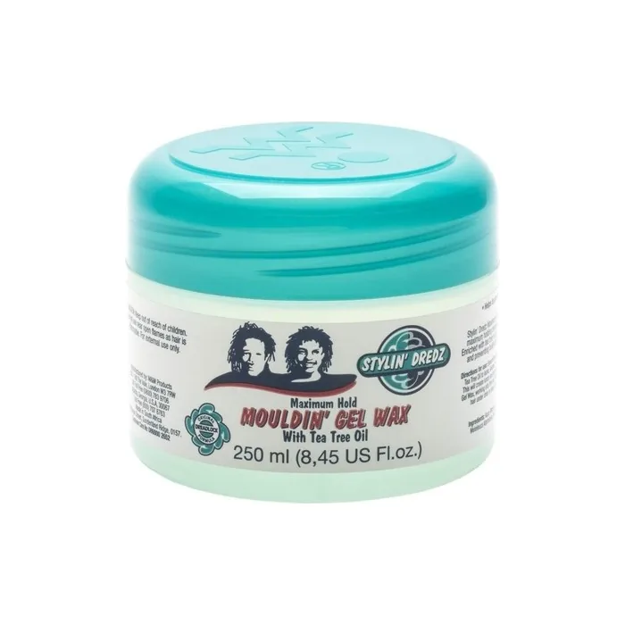 Stylin' Dredz Moulding Strong Maximum Hold Gel Wax With Tea Tree Oil Hair Care