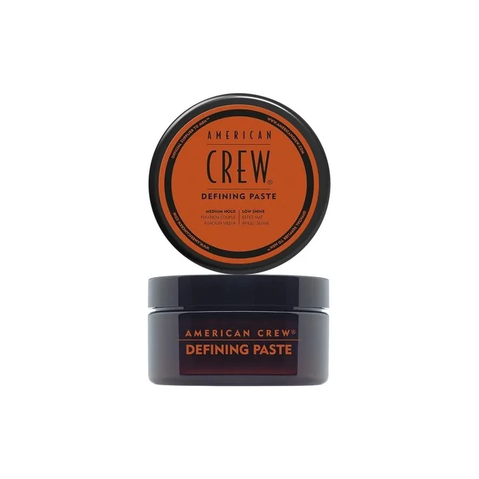 American Crew Defining Paste Medium Hold Low Shine Hair Styling Wax for Men 85g