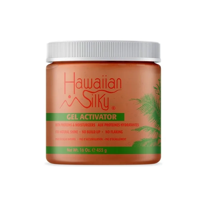 Hawaiian Silky Gel Activator With Proteins And Moisturizers Hair Care 16oz