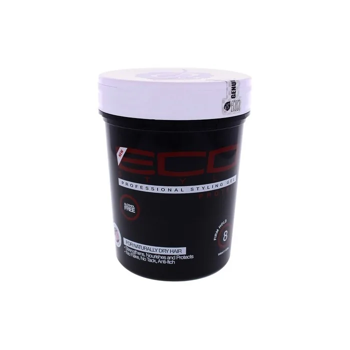 ECO Styler Black Professional Protein Styling Gel Jar Unscented 946ml