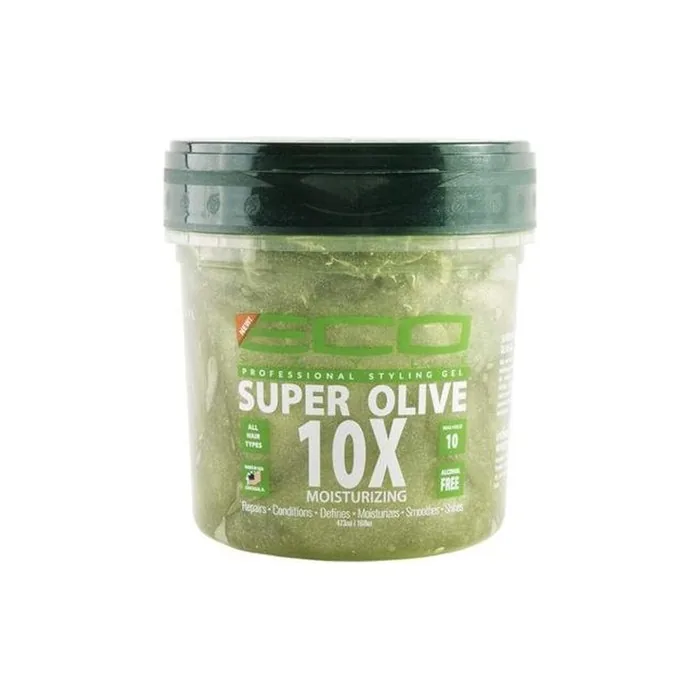 Eco Styler Super Olive Oil Stylizer Gel 473ml/16oz - Pack of 10