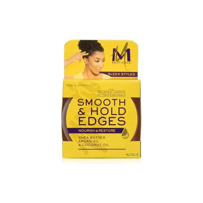 Motions Smooth & Hold Edges Gel with Shea Butter Argan Oil & Coconut 64g 2.25oz