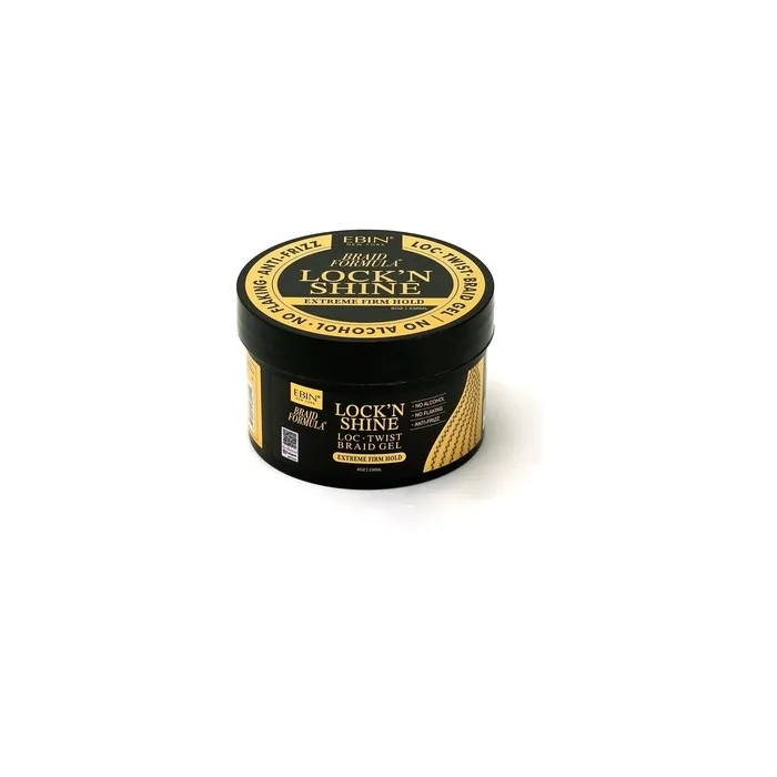 Braid Formula Lock'n Shine Extreme Firm Hold 8oz 236ml