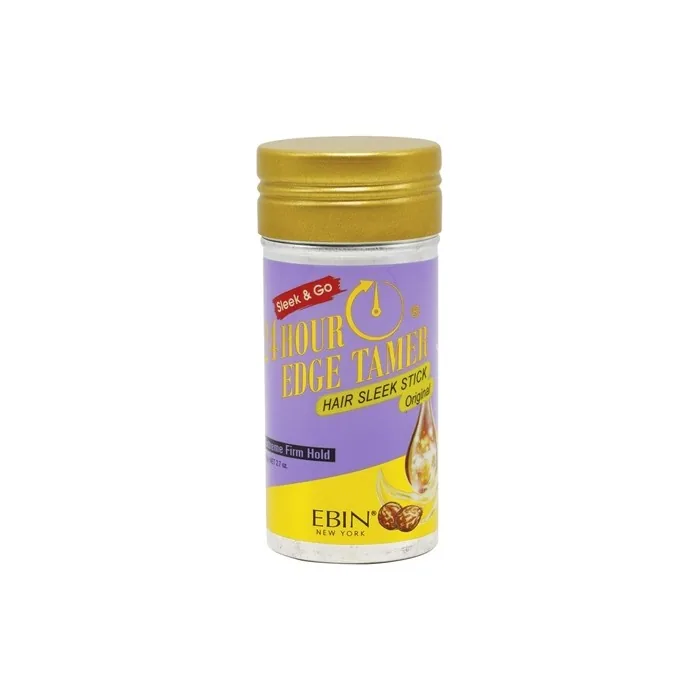 Ebin New York 24 Hour Edge Tamer Hair Sleek Stick Extreme Firm Hold 27 Oz Original Sleek & Go No Flaking And White Residue