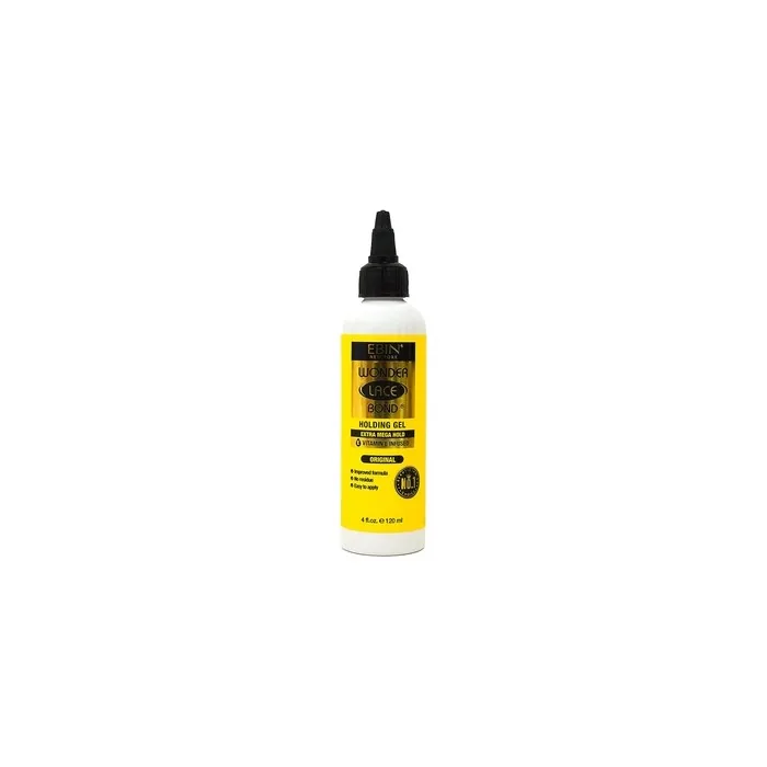 Ebin New York Wonder Bond Holding Gel 4oz 120ml Original Extra Mega Hold Quick Drying Improved Formula Provides Allday Hold Easy To Apply And No Residue