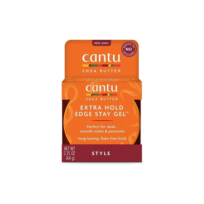 Cantu Extra Hold Edge Stay Gel Moroccan Scent 64g