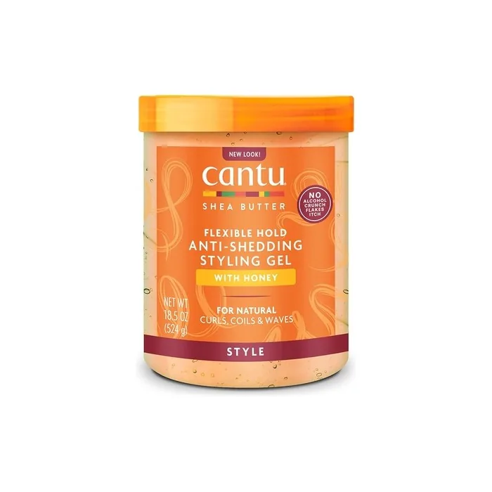 Cantu Anti-Shedding Styling Gel with Honey 524g