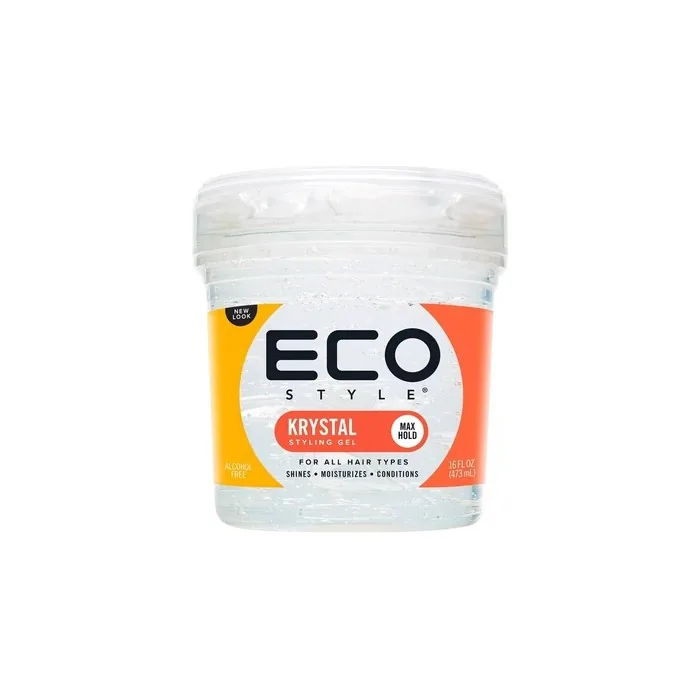 Eco Style Hair Gel Professional Styling Krystal - 16 Fluid Ounces