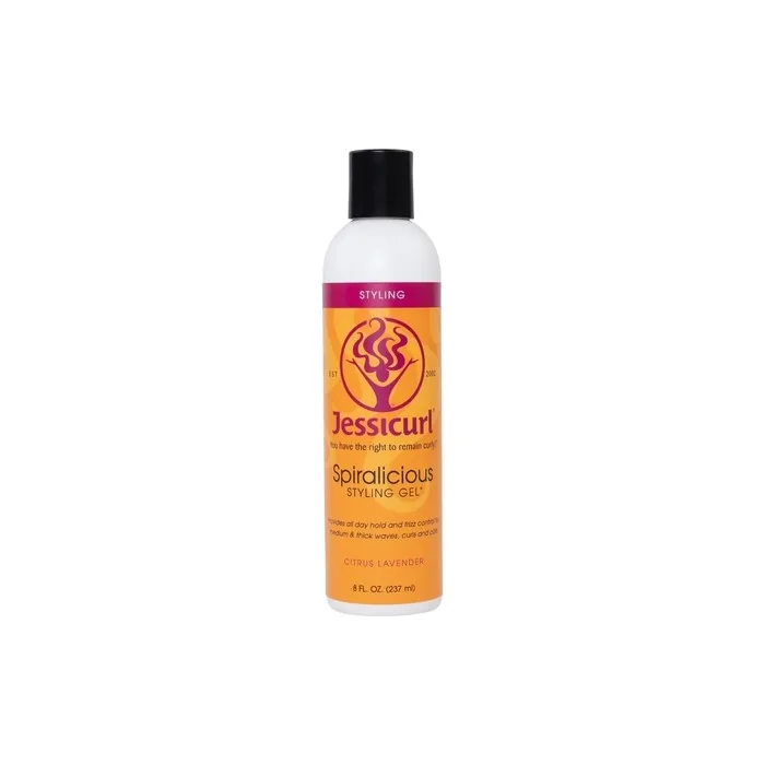 Jessicurl Spiralicious Gel Citrus Lavender 8 Fl Oz Curl Defining Curly Hair