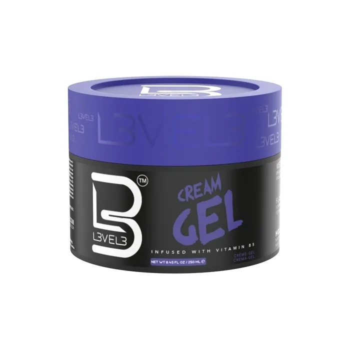 L3vel3 Cream Hair Gel Medium Hold And Volume 250ml