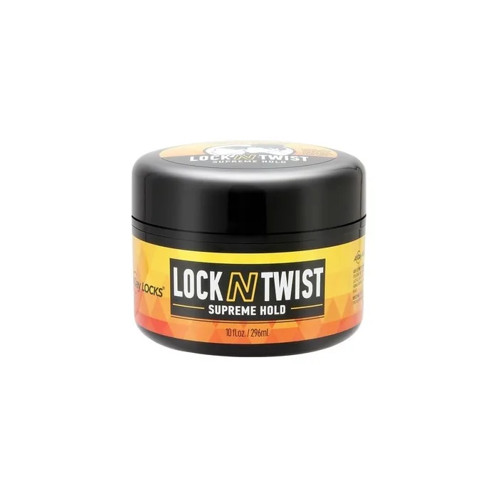 Allday Locks Locking Gel Re-Twists Supreme Hold Smooths & Tames Frizz