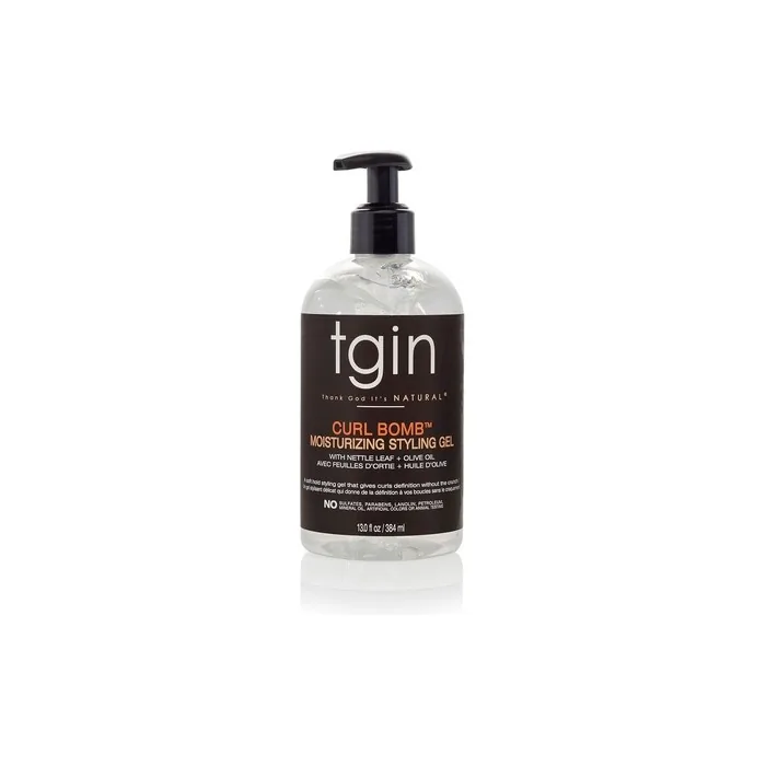 Tgin Curl Bomb Moisturizing Styling Gel For Curly Hair Types 384ml