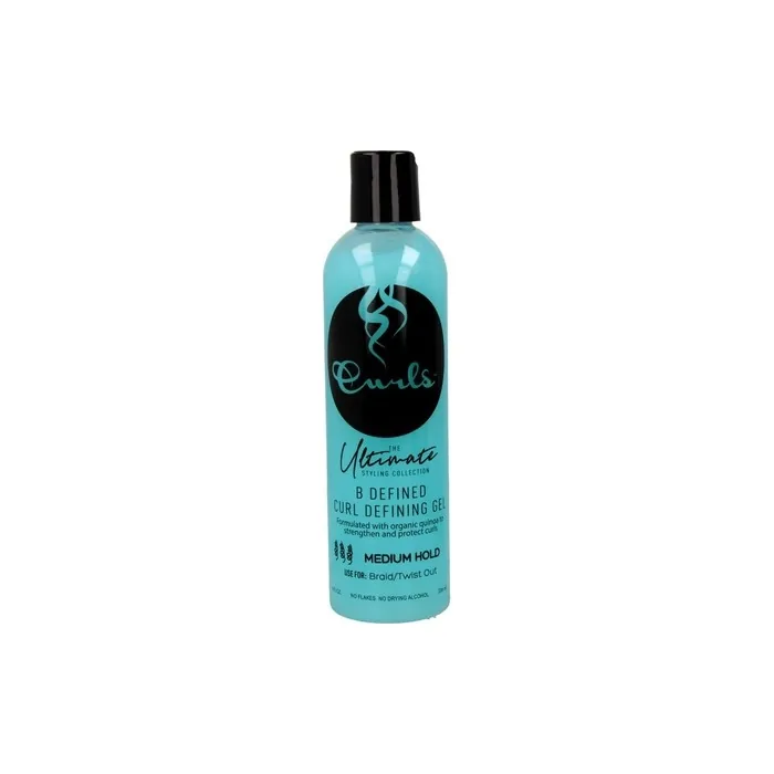 Curls Ultimate Styling Collection B Defined Curl Defining Gel 8oz - Blue