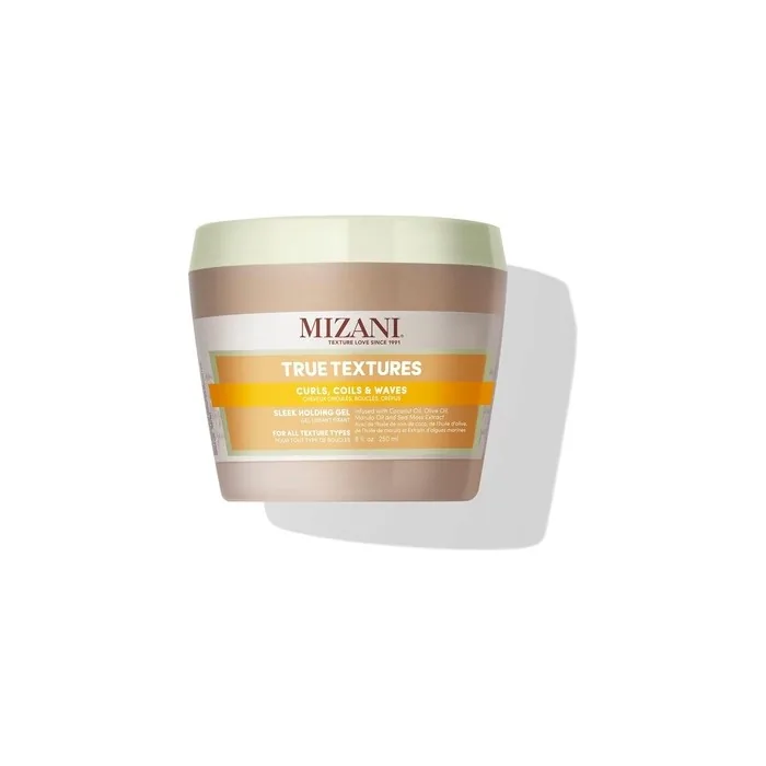 Mizani True Textures Sleek Holding Gel Firm Hold Hair Gel Flexible Flake