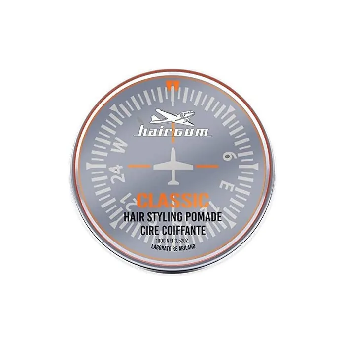 Hairgum Classic Hair Styling Pomade Ultra Shine Long Lasting Hold 100g
