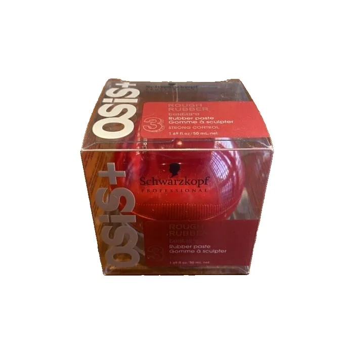 Osis Schwarzkopf Osis Rough Rubber Texture Rubber Paste Strong Control 169 Oz