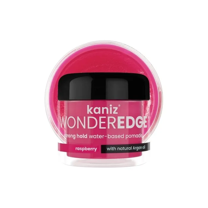 Kaniz Wonder Edge Raspberry Water Based Pomade 120ml Pink