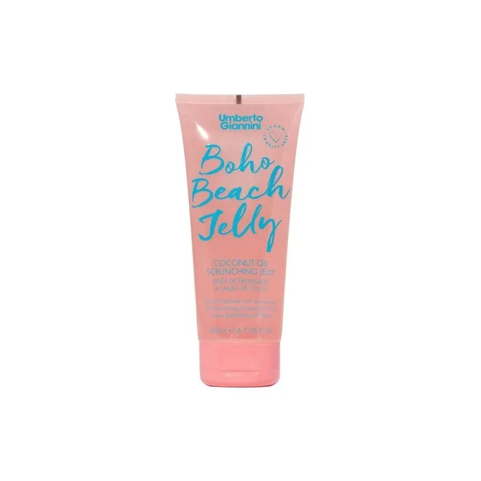 Umberto Giannini Boho Beach Jelly Vegan and Cruelty Free Coconut Oil Scrunching Jelly 200ml