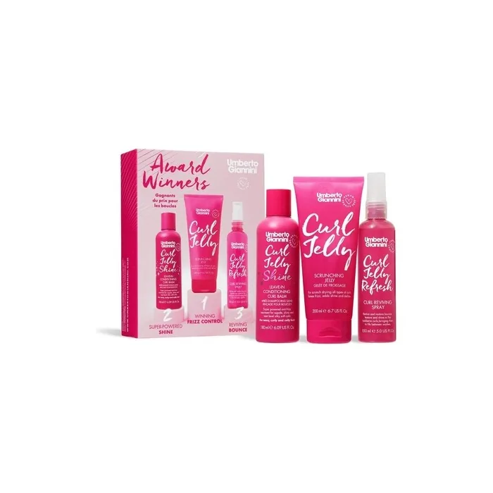 Umberto Giannini Award Winners Curl Styling 150ml Curl Jelly Shine 200ml