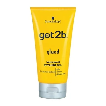 Got2b Glued Styling Gel Waterproof Strong Hold Hair Gel