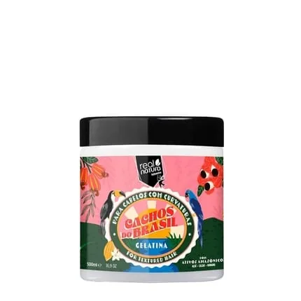Real Natura Cachos do Brasil Gelatin 500ml