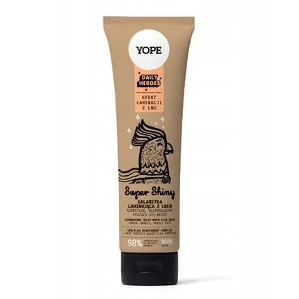 Yope Super Shiny Laminating Gel With Flax 98%, 140 Ml