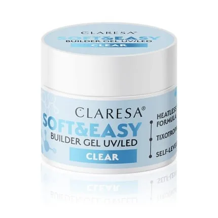 Builder Gel Soft & Easy Clear 12g Claresa