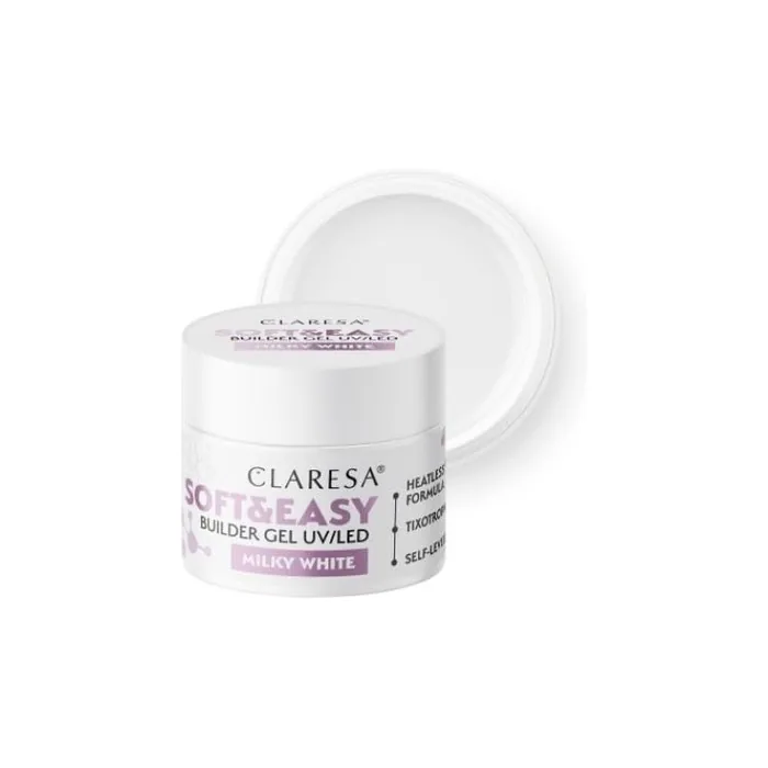 Soft & Easy Builder Gel Milky White 45g