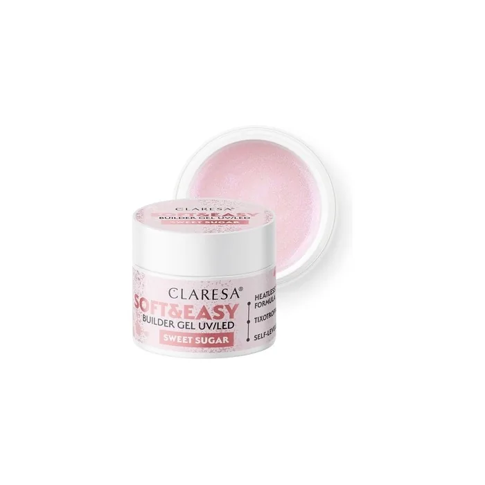 Builder Gel Soft & Easy Sweet Sugar 90g Claresa
