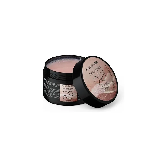 Excellent Pro Thixotropy Gel With Effect Building Gel Peachy Pearly 15g