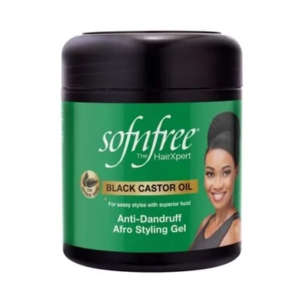 Sof N'Free Styling Gel Black Castor Oil