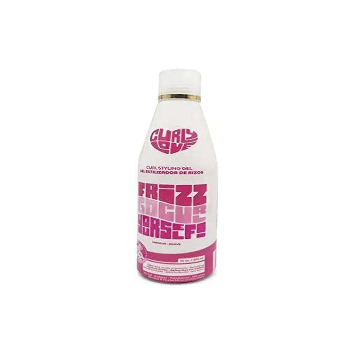 Curly Love Curl Styling Gel 290ml - Eliminates Frizz and Binds Moisture Without Residue