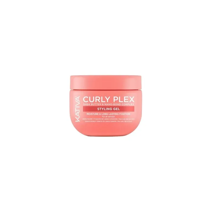 Kativa Curly Plex Curl Defining Gel 300ml - Professional Hair Care