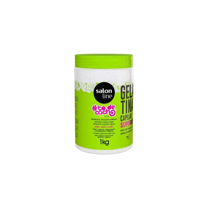 Salon Line Todecacho Super Definition Gelatin 1kg Professional Hair Care