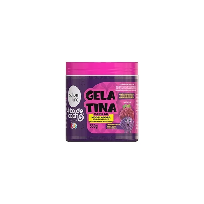 Salon Line Todecacho Kids Modeling Gelatin Grape 550g