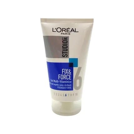 L'OREAL Studio Gel Tube Fix & F.6 Strong 150ml - Hair Gel