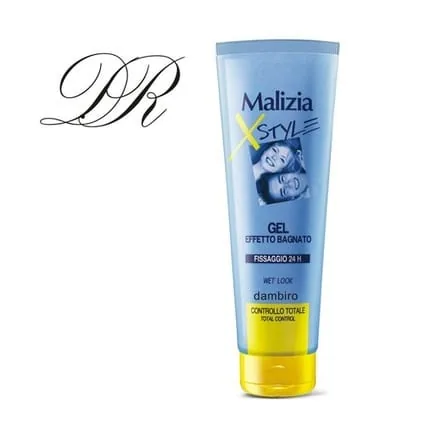 Malizia Xstyle Hair Gel 24h Wet Look 250ml